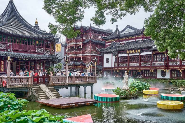 برج مروارید و باغ یو شانگهای