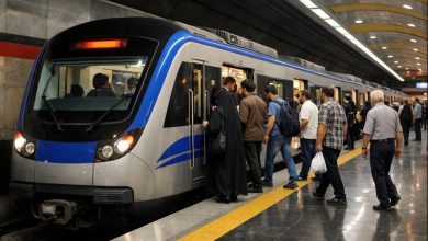 قطار مترو تهران